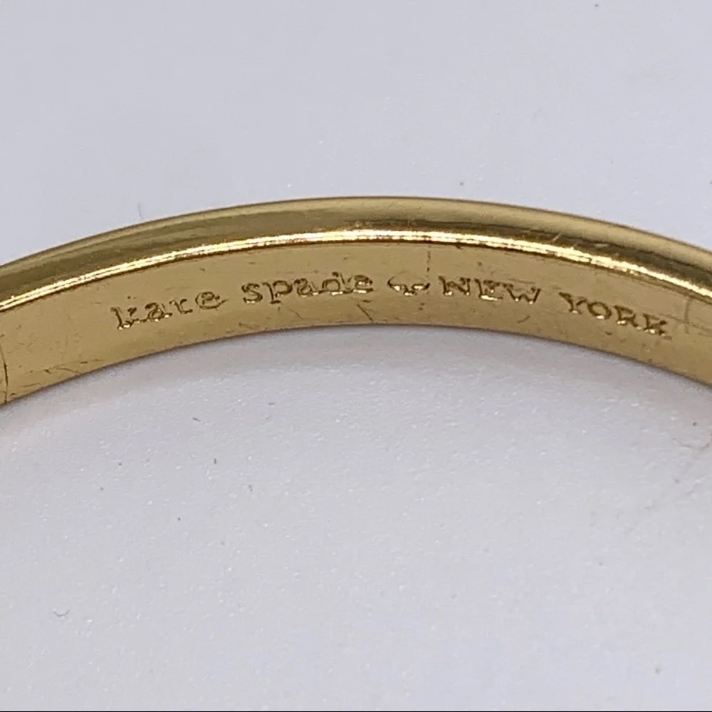 Kate Spade Take a Bow Glitter Bangle Bracelet